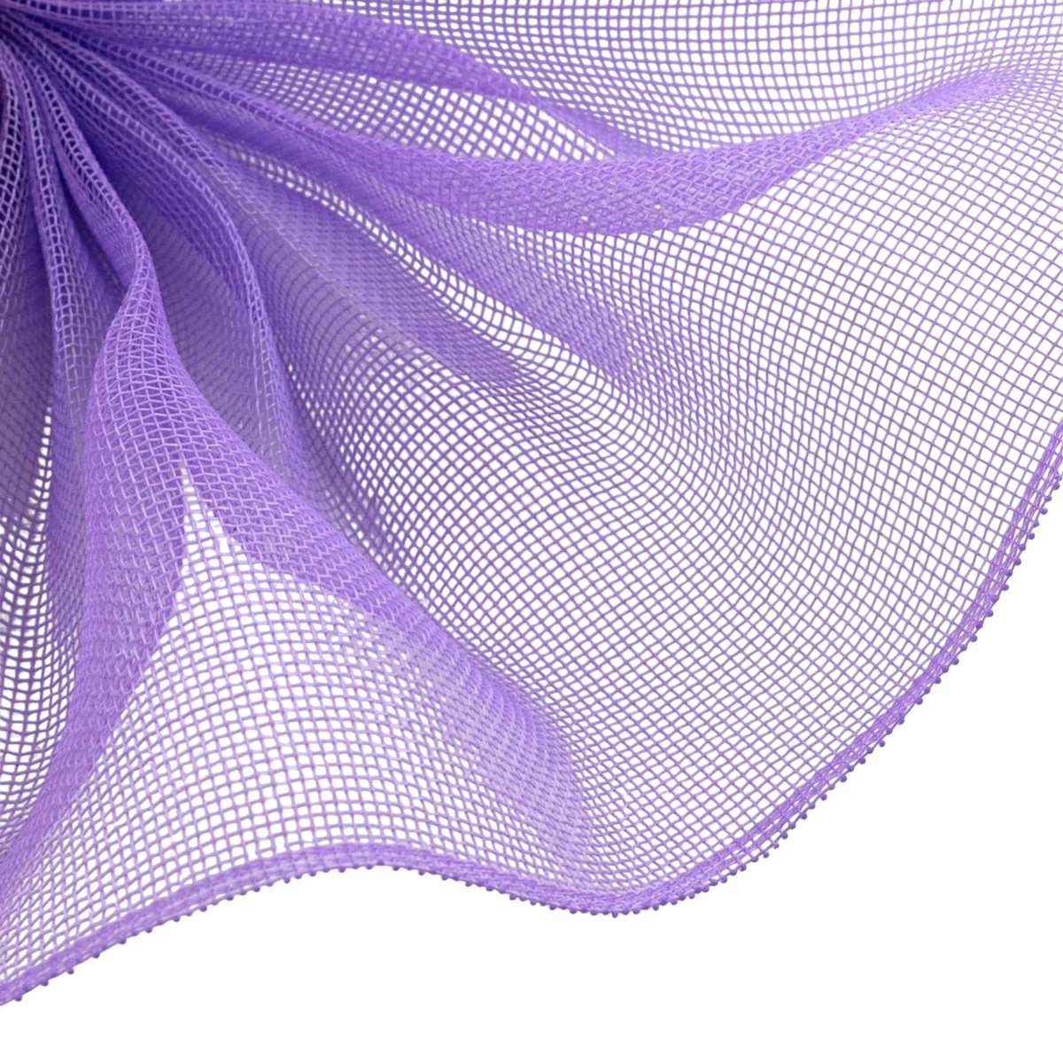 The Matthew John Collective lavender purple fine weave polypropylene deco mesh for wreath making and craft projects.